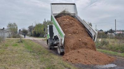 Obras pluviales y viales en la localidad de Open Door