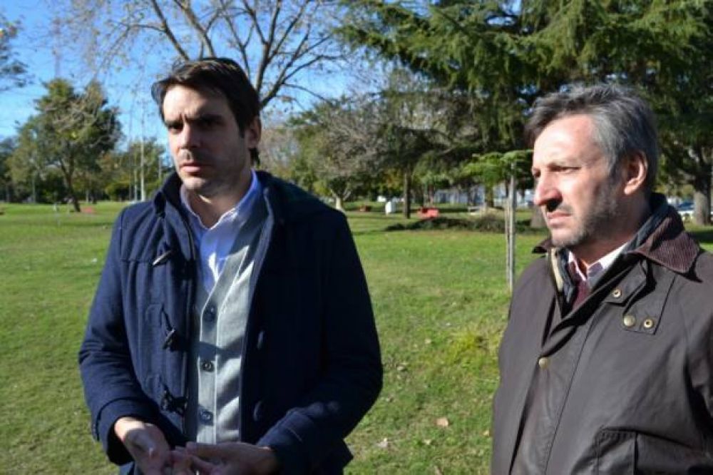 Explicaron la remodelaci�n integral del Parque San Mart�n