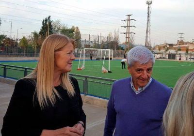San Fernando: Stolbizer, de recorrida con Andreotti