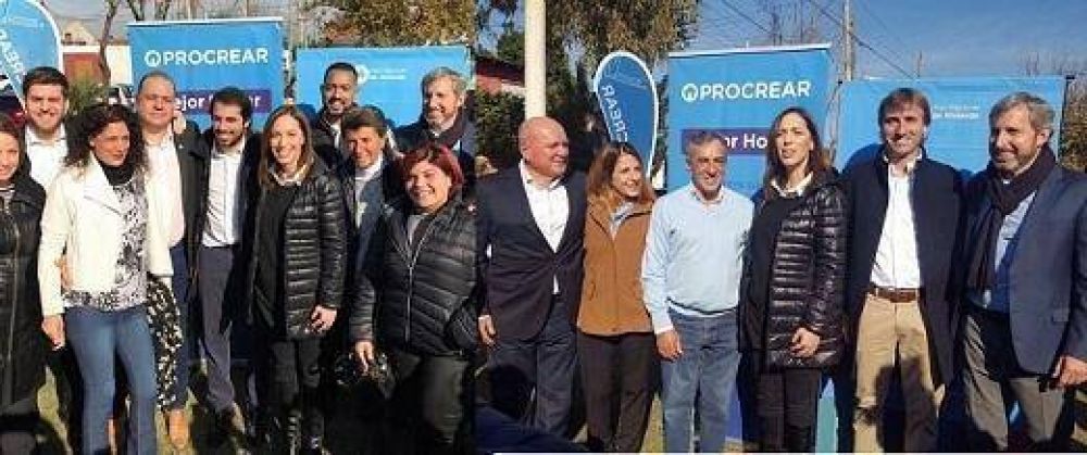 Finalmente Vidal baj� a Malvinas Argentinas: fotos con Cariglino y con �Albi� Czernikowski