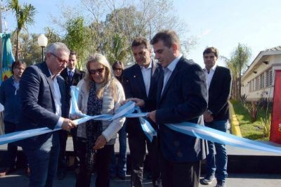 Ritondo junto a Massa y el intendente de Tigre inauguraron un nuevo edificio de la Polic�a Local