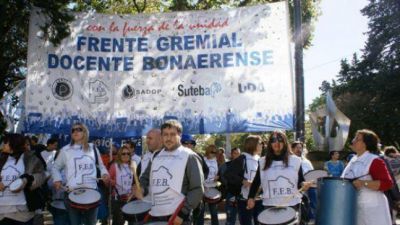 No hay clases en Provincia: los gremios docentes est�n de paro