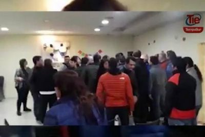 Tensi�n en la asamblea de SATSAID