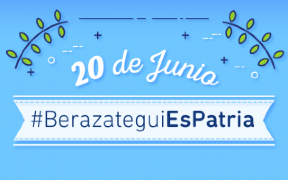 Berazategui se viste de celeste y blanco por el 20 de junio
