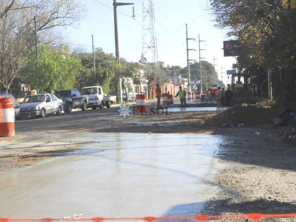Informe sobre el avance de obras
