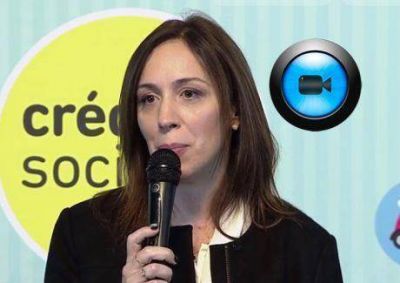 Mar�a Eugenia Vidal habl� del paro docente n�mero 127 y fue directa al cuestionar dichos de Cristina Fern�ndez de Kirchner