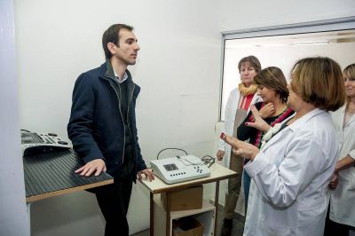 Nueva aparatolog�a para detecci�n de la hipoacusia incorpor� el Hospital