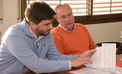 Representantes acad�micos presentaron a Galli un proyecto de pavimentaci�n