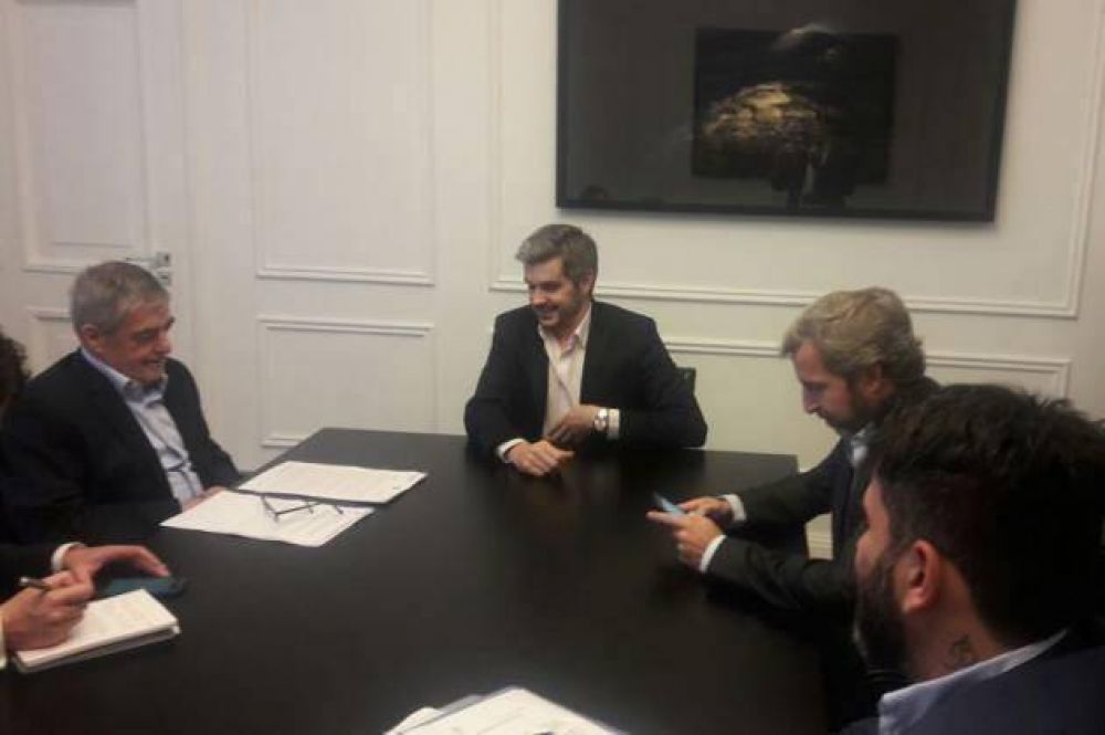 Das Neves se reuni� con Pe�a y Frigerio