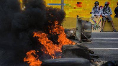 Divina Pastora toma las calles para que cese violencia en Venezuela