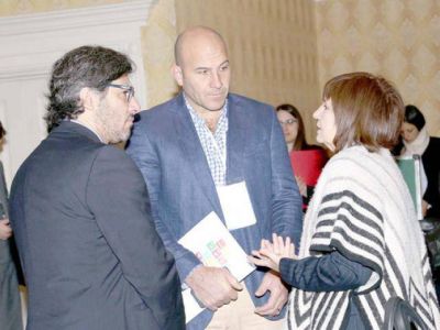 El Intendente junto a los ministros Garavano y Bullrich