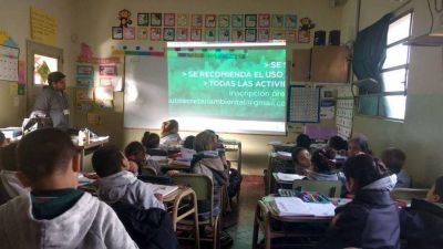 Medio Ambiente visita las escuelas