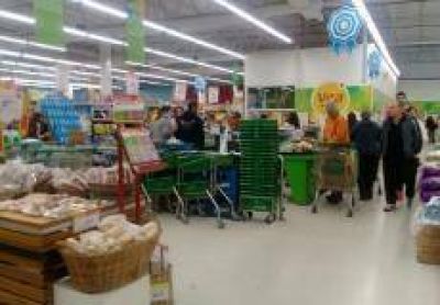 El descuento del 50 % en supermercados fue 