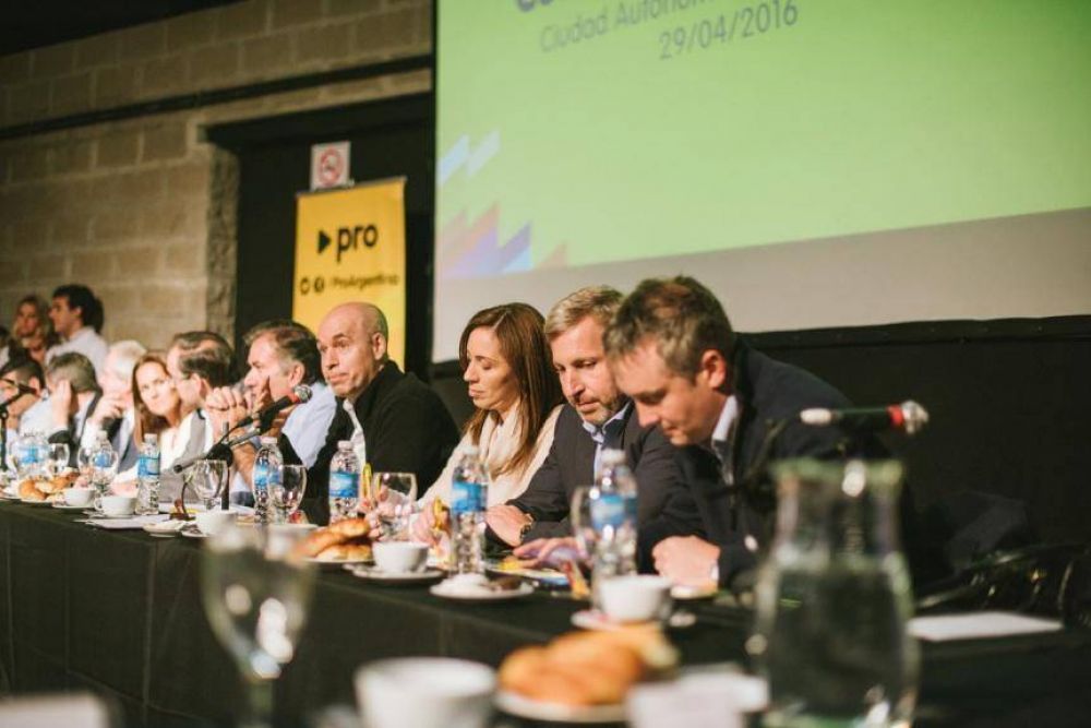 Tras cerrar la alianza, el PRO nacional se re�ne para iniciar el armado de listas