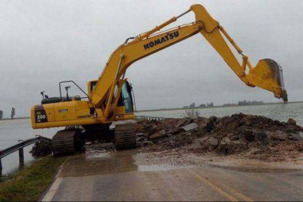260 millones de pesos se invertir�n en obras dentro del distrito de General Villegas para evitar inundaciones