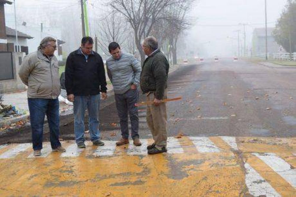 Se inici� la repavimentaci�n de 20 cuadras en la ciudad de Pellegrini con una inversi�n de 7.412.400 pesos