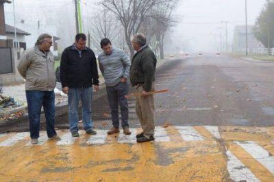 Se inici� la repavimentaci�n de 20 cuadras en la ciudad de Pellegrini con una inversi�n de 7.412.400 pesos