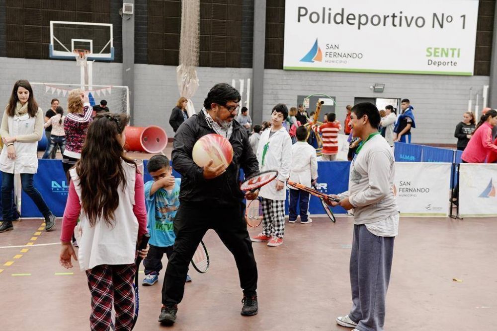 San Fernando realiz� una jornada recreativa y deportiva para personas con discapacidad