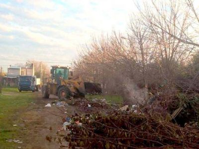 Contin�an los operativos de saneamiento h�drico