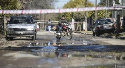 La Justicia se mete en la obra de cloacas para Villa El Libertador