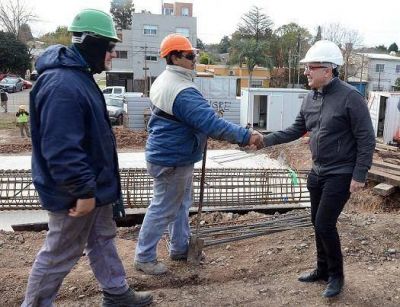 Zamora supervis� cuatro importantes obras en Tigre