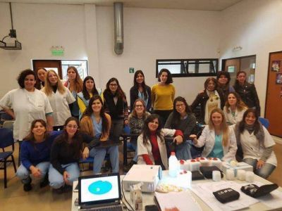 San Fernando brind� una capacitaci�n sobre diabetes a promotoras de salud