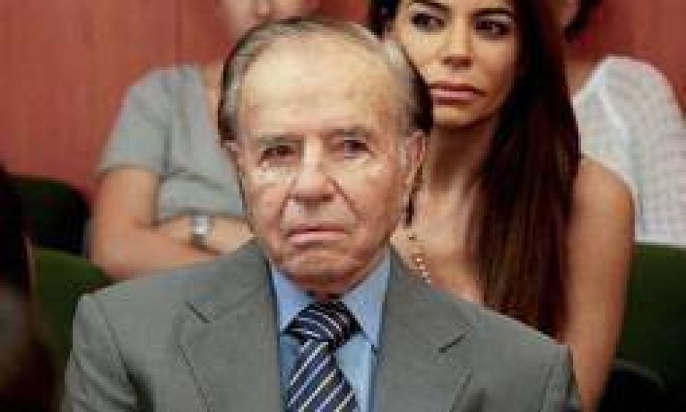 Pese a rev�s judicial, Menem podr� ser candidato en octubre