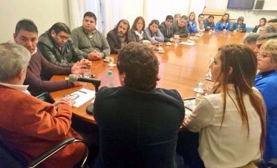 El Gobernador recibi� a la nueva conducci�n de la CGT