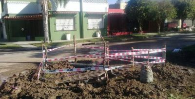 Sectores de la ciudad sin agua por rotura de ca�o madre esta ma�ana