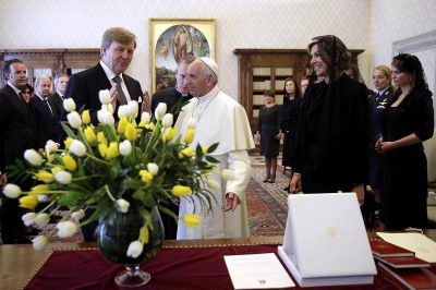 El Papa recibió a la reina Máxima Zorreguieta y su esposo Guillermo