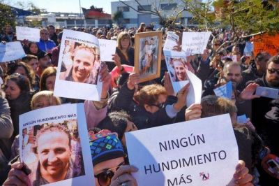 Mons. Marino envi� un mensaje a los familiares de los tripulantes del barco Repunte