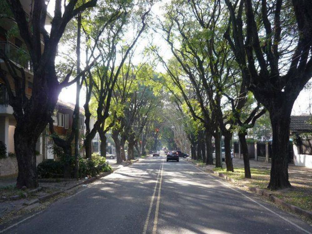 Corte en la calle Corrientes, por obra de repavimentaci�n.