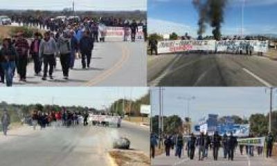 Corte de rutas y protestas tras despidos en UNISOL