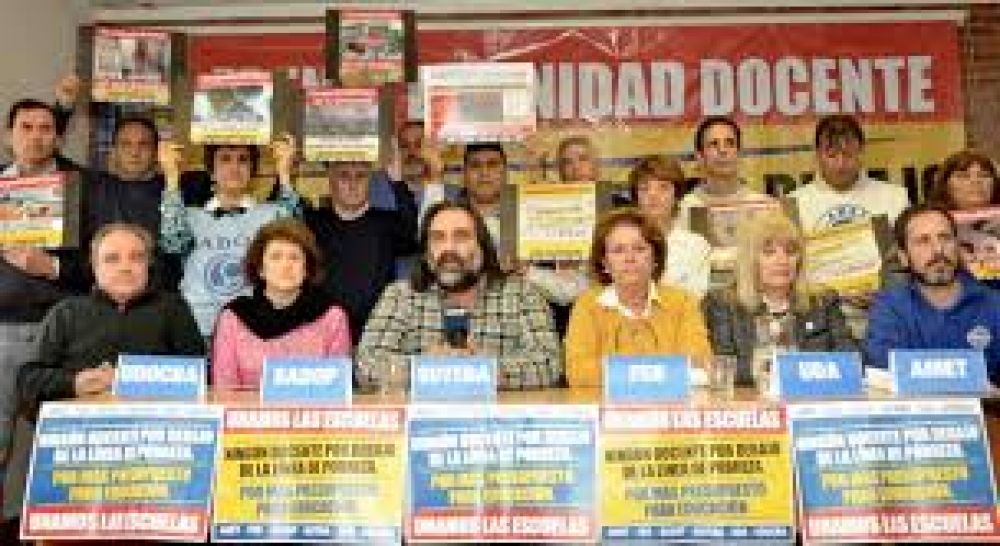 Docentes advirtieron que realizar�n nuevos paros si el gobierno no responde al reclamo salarial