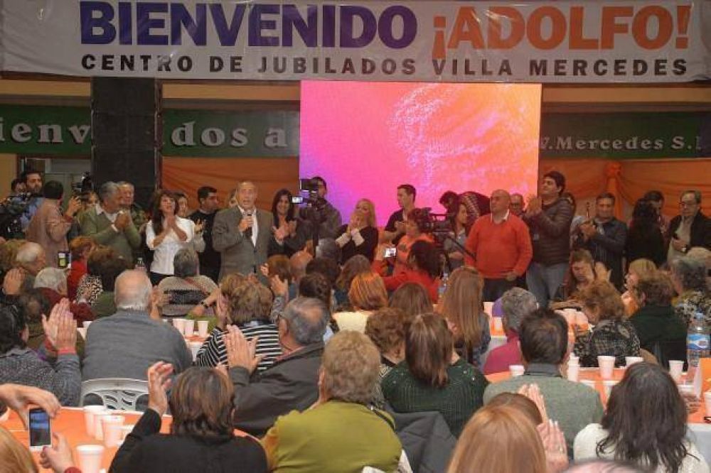 Adolfo: �En San Luis estamos mejor que antes, aspiramos a progresar m�s todav�a�