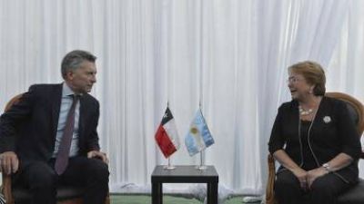 U�ac junto al Presidente en su reuni�n con Michelle Bachelet