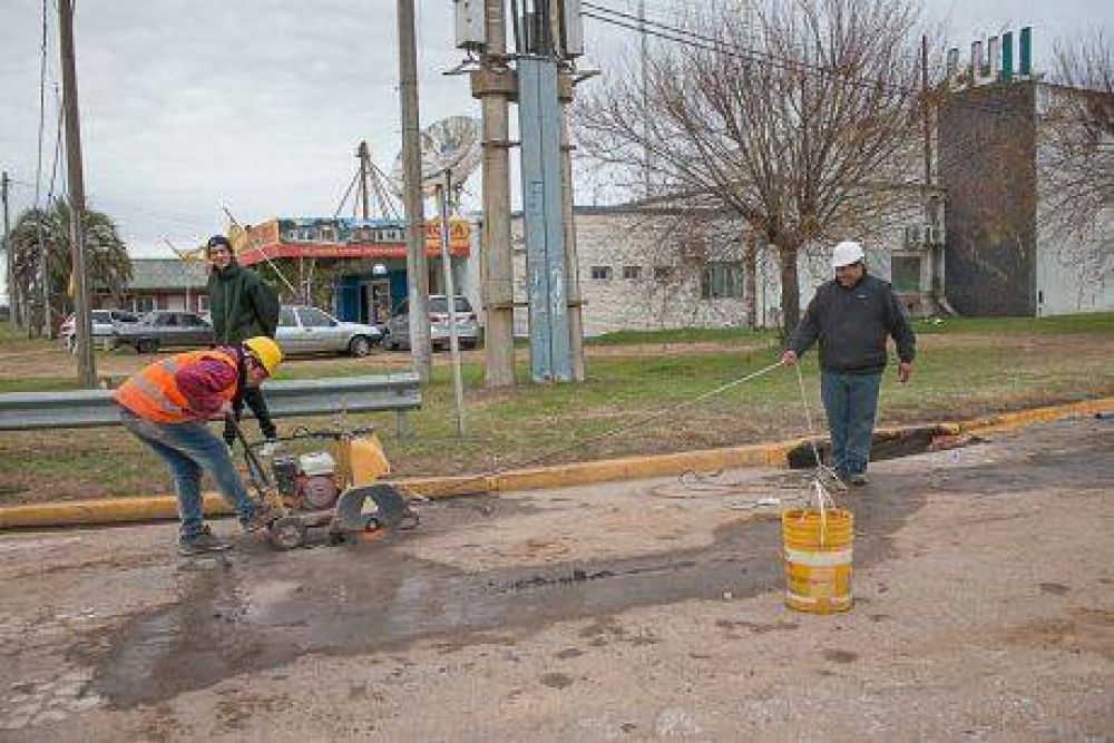 Avanza la construcci�n del colector cloacal sur: ya est� a la altura de Batall�n 2 de Infanter�a y Garc�a Salinas