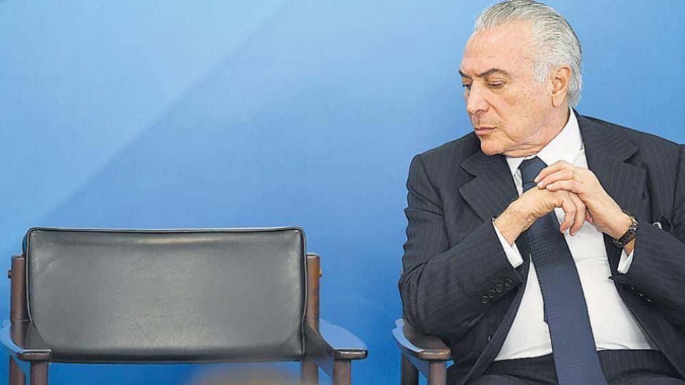 Temer, el presidente denunciado por corrupci�n