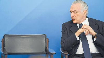Temer, el presidente denunciado por corrupci�n