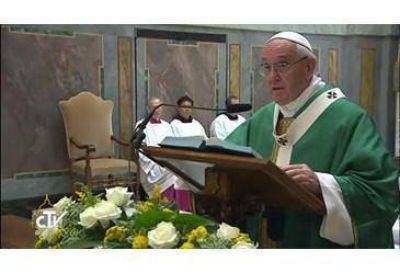 Papa Francisco celebra una misa por sus 25 años de Ordenación Episcopal