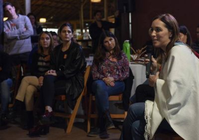 Post cierre de listas, Vidal se mostr� con referentes sociales del Conurbano bonaerense