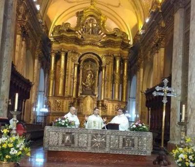 La Iglesia porte�a celebr� las bodas de plata episcopales del papa Francisco