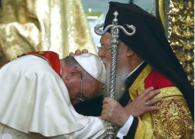 El Papa a los ortodoxos: Unidad no es 