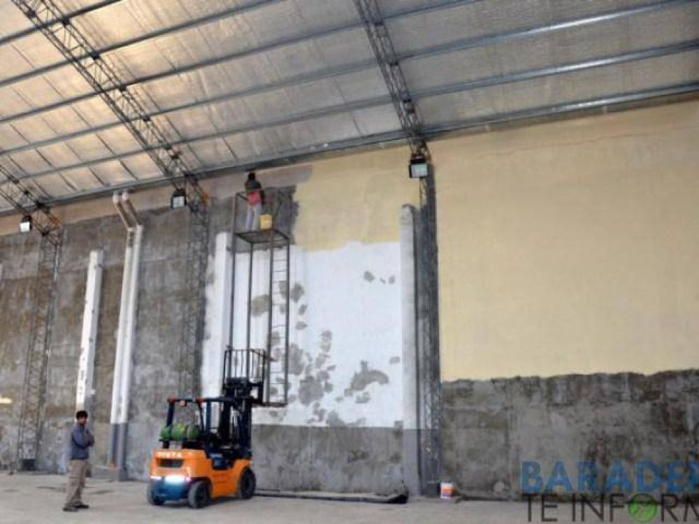 Importante obra de remodelaci�n del gimnasio de Atl�tico