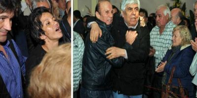 Esc�ndalo en el velatorio de Venegas: Moyano fue echado a los gritos por la hija del fallecido dirigente de los peones rurales