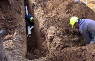Har�n cortes de calles por la obra de cloacas en el barrio El Once