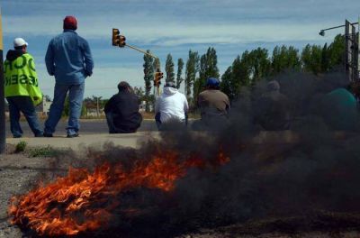 La Uocra vuelve a protestar