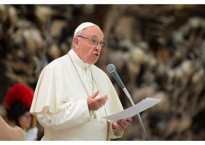 El Papa a los sindicalistas: No se conviertan en partidos pol�ticos ni sean corruptos