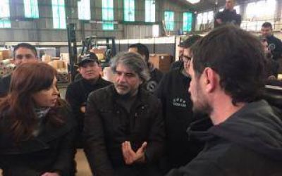 Cristina comenz� con la campa�a: Estuvo en cooperativa afectada por el aumento de las tarifas