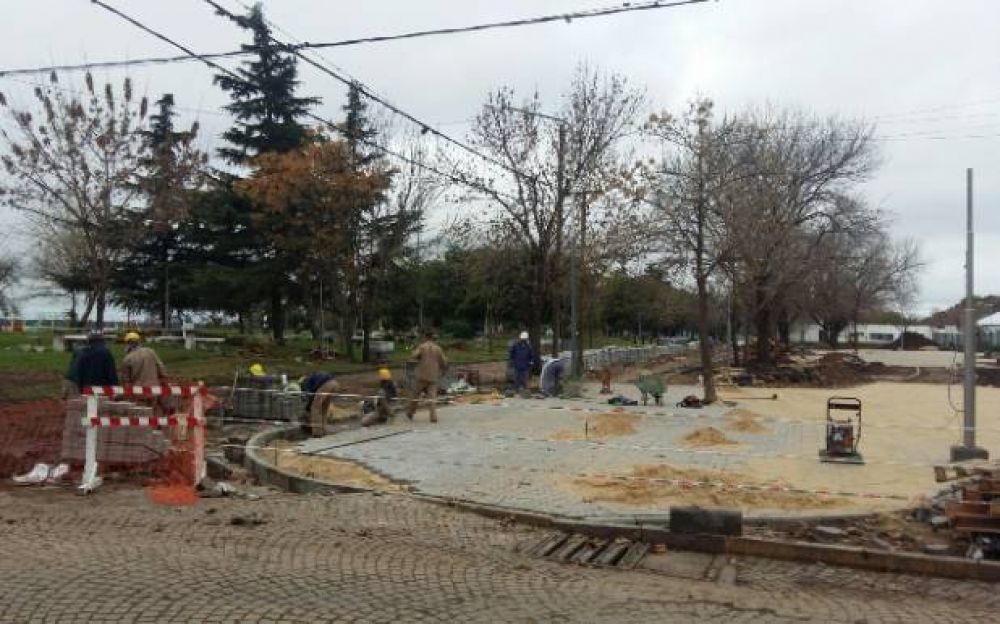 Se empieza a ver la est�tica de la remodelaci�n del Parque San Mart�n